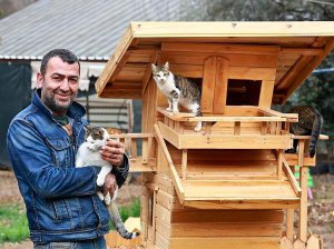 Мехмет Орхан продав машину, аби орендувати землю для котячого села