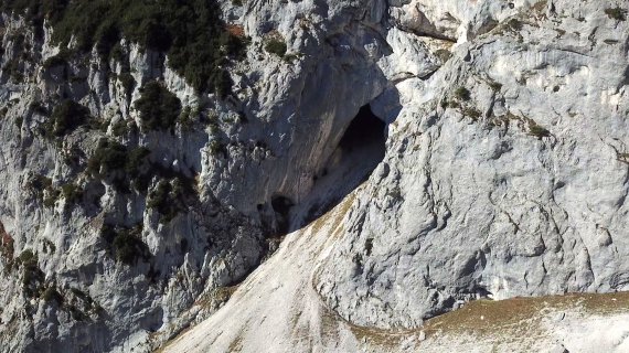 Печера, яку Штайнер обрав для трюка
