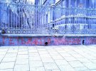 У центрі Одеси вандали обмалювали антисемітськими написами будівлі музею Голокосту і колишньої синагоги.