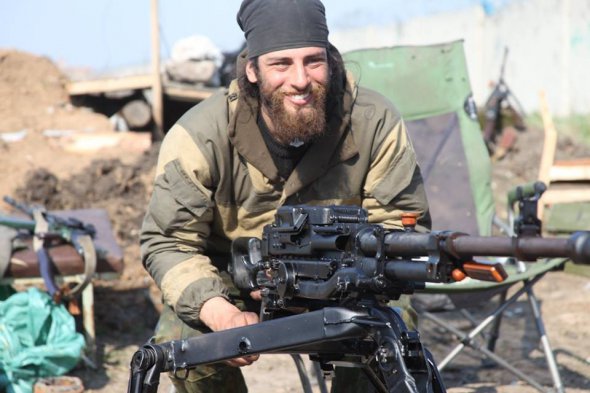 С сентября 2014 по май 2015 года Лусварги участвовал в боевых действиях на стороне боевиков ДНР. Выполнял функции ротного, инструктора и разведчика.