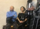 Даша Астафьева в суде сидела рядом с отцом жениха