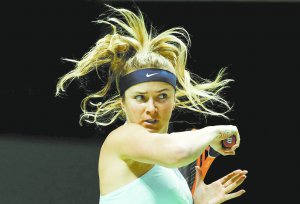 Під час тенісного сезону Еліна Світоліна посідала третє місце у світовому рейтингу