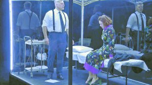 Актриса Тетяна Міхіна грає невиліковно хвору у виставі ”Подорож Аліси до Швейцарії” столичного театру імені Івана Франка. Просить лікаря допомогти їй померти завчасно. Його роль виконав Сергій Калантай