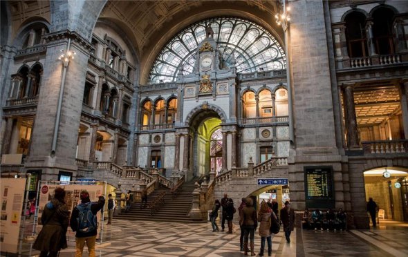 Центральний вокзал Антверпена, Бельгія