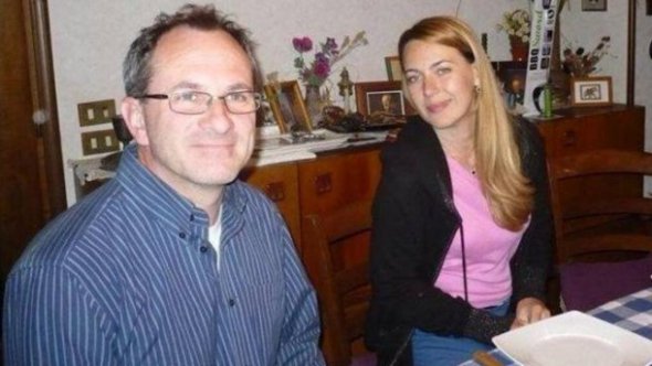 София Мельник рядом со своим сожителем - итальянцем Паскалем Даниэлем Албанезе