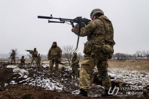 Донбас: в Новорічну ніч в АТО поранили одного військового