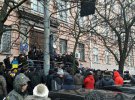 Акція під Головним управлінням МВС щодо смерті адвоката Ірини Ноздровської