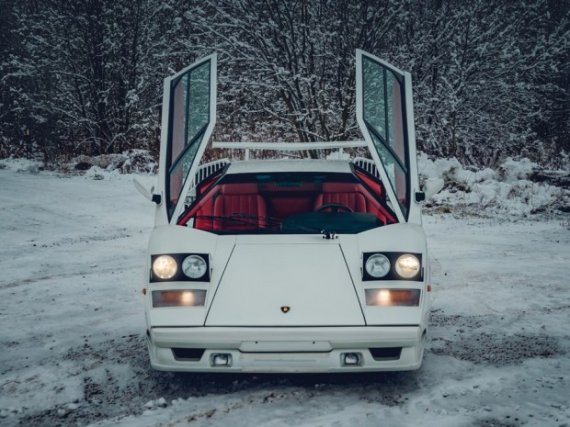 На аукцион выставят Lamborghini Countach, доработанный Горацио Пагани 