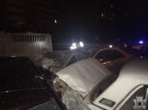 Пьяный водитель Mercedes повредил сразу 20 автомобилей