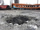 Найбільший залізничний вузол в Дебальцевому, знищений ДНРівцями
