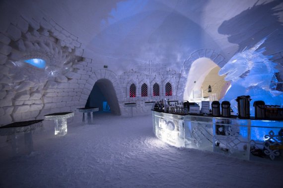 Ледяной отель в стиле «Игры престолов» открылся в Финляндии