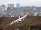 У Туреччині літак скотився в прірву