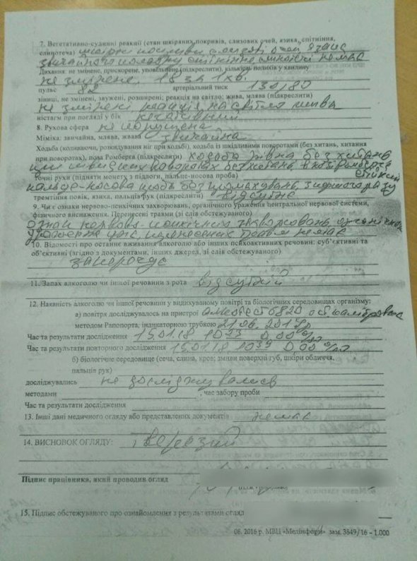 В полиции опровергли обвинения о состоянии сильного алкогольного опьянения хирурга в больнице под Киевом