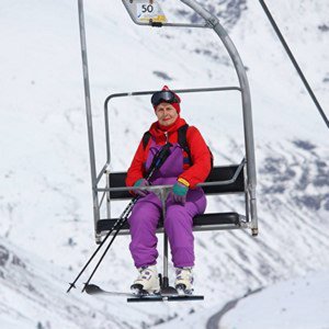 Галина Горяна професійно займалася гірськолижним спортом 16 років. Після травми майже три роки була прикута до візка. Після одужання знову стала на лижі
