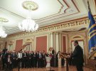 В Мариинском дворце состоялся официальный прием президента Украины Петра Порошенко