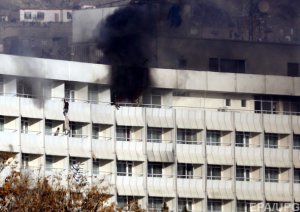 Унаслідок атаки на готель Intercontinental у Кабулі загинув громадянин України. Фото: 112