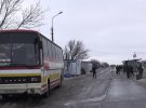 Бойовики розстріляли автобус з цивільними біля КПВВ "Оленівка"