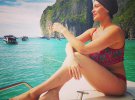Даша Астаф'єва проводить відпустку на островах Пхі-Пхі в Таїланді 