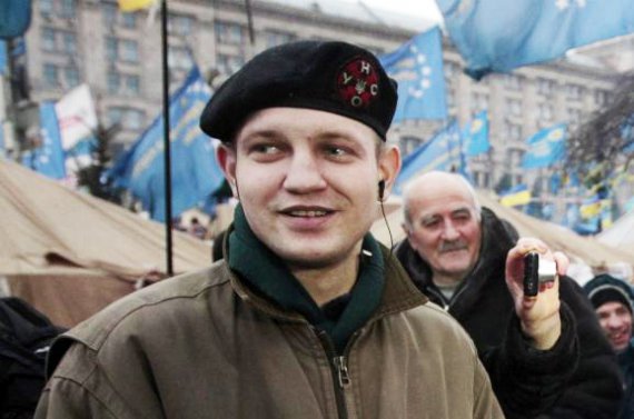 Белорус Михаил Жизневский был убит 22 января 2014 года на ул. Грушевского