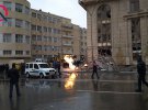 В результате взрыва в Баку пострадали два человека