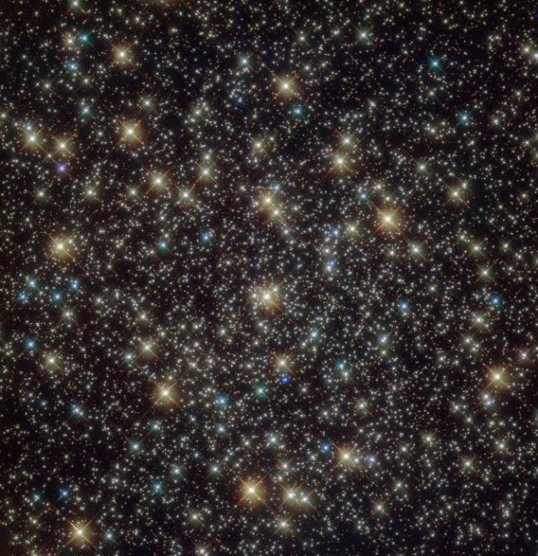 Cкопление сотен тысяч звезд, связанных друг с другом гравитационным взаимодействием