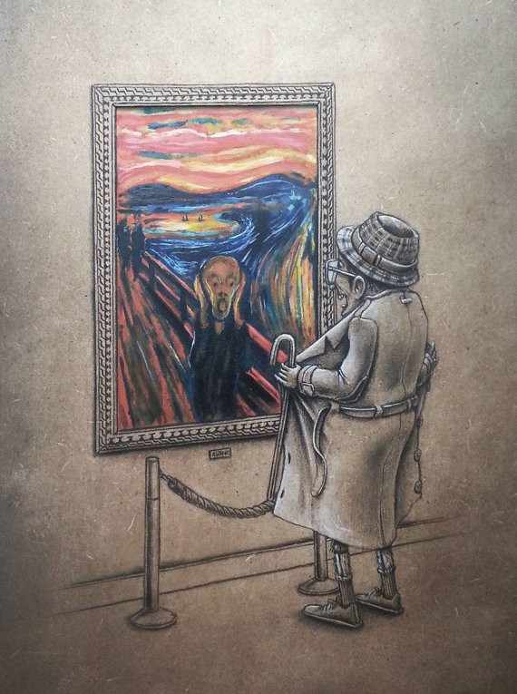 Виставка ("Крик" Едварда Мунка)