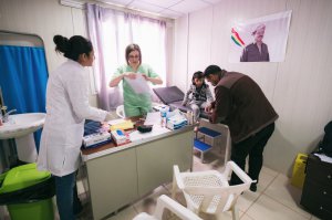 Украинка Екатерина Катращук в Ираке лечит тех, кто убегает от ІДІЛу