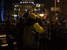 Факельное шествие "Национального корпуса" по Киеву