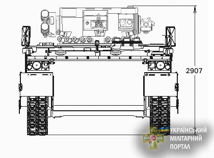 Вид спереди БМП-У