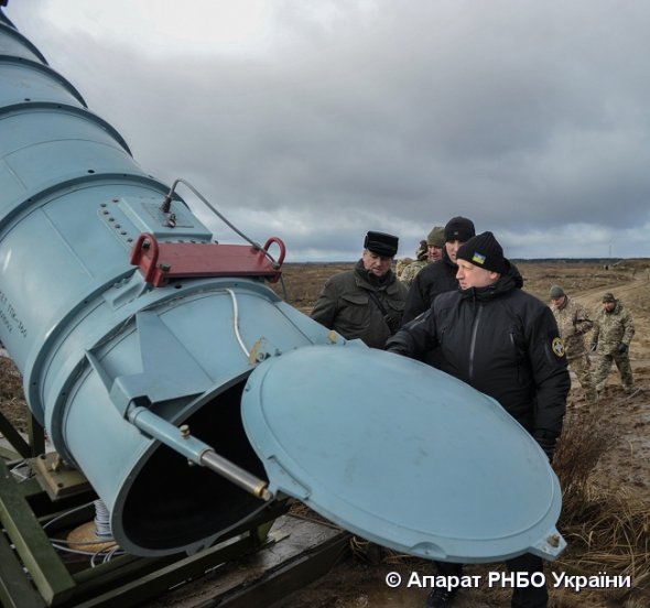 Испытания новой крылатой ракеты украинского производства