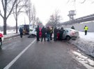 У Запоріжжі відбулося зіткнення двох автівок: четверо постраждалих