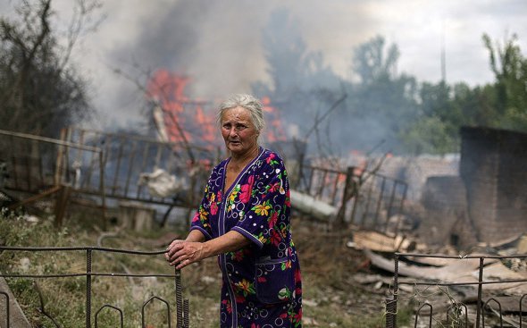 Жители Донбасса 4 год страдают от войны