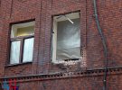 В террористической ДНР накануне вечером неизвестные совершили обстрел здания так называемого «министерства обороны».