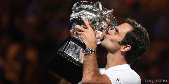 Роджер Федерер - самый титулованный теннисист в истории