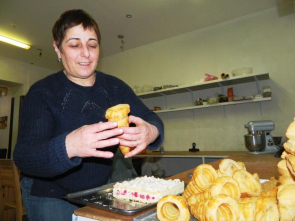 Ніно Целадзе із Грузії 5 років працює директором мережі грузинської пекарні «Тоне» у Вінниці. 