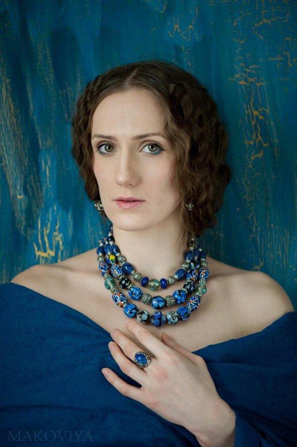 "Ожерелья - это неотъемлемая часть моего гардероба", - дизайнер Ольга Троян