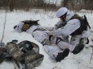 Показали фото з військових навчань десантників на Донбасі