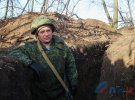 Российской наемники-боевики так называемой «народной милиции» ЛНР показали свои «укреплены позиции» на Словяносербском направлении.