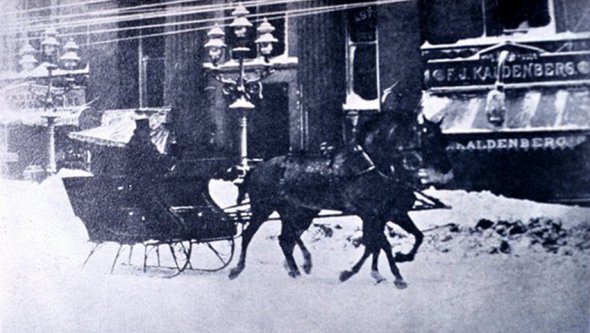 5. Саратога-Спрингс, США, 1888 — 147 сантиметров снега
