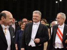 Петро Порошенко та президент Австрії Олександр Ван дер Беллен (праворуч)