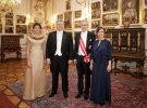 Супруги Порошенко с президентом Австрии Александром Ван дер Белленом и его женой Дорис Шмидауер