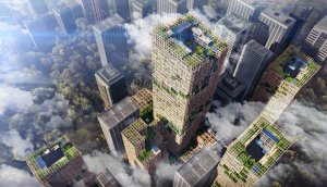 Японцы планируют построить 70-этажный деревянный небоскреб. Фото: Seatrade