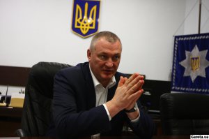 "Идем в центр Украины, на запад. Чем дальше, тем меньше преступлений совершается", - глава Нацполиции Сергей Князев. Фото: Тарас ПОДОЛЯН