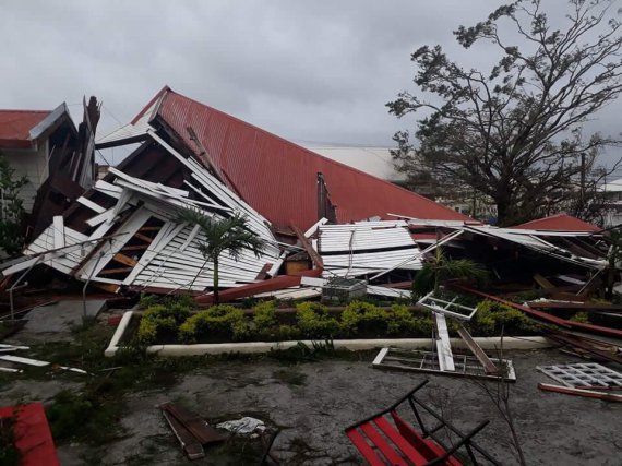 Ураган Гита стал худшим за 60 лет для королевства Тонга