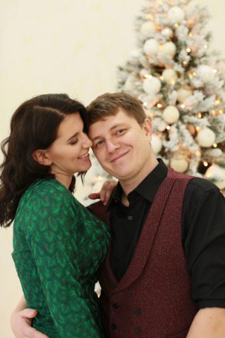 Ирина Хоменко с мужем