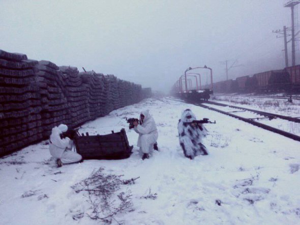 Дебальцево, декабрь 2014 р.