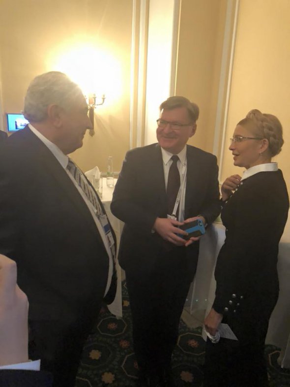 Юлія Тимошенко у компанії російського посла в Мюнхені