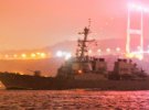 Ракетный эсминец Военно-морских сил США USS Ross вошел в Черное море