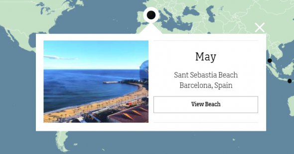 Журналисты составили карту лучших пляжей мира в год