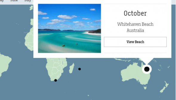 Журналісти склали мапу найкращих пляжів світу на рік